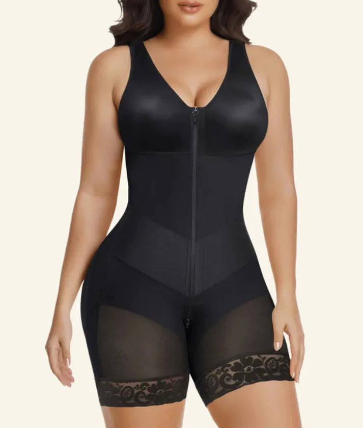 V-Shaped® Ολόσωμη Faja με Ενισχυμένο Έλεγχο Κοιλιάς